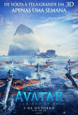 Avatar O Caminho da Agua Topazio Cinemas Polo Shopping Indaiatuba 