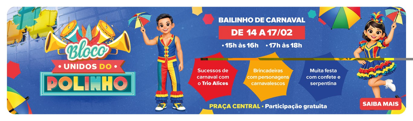 Carnaval 2026 Polo Shopping Indaiatuba