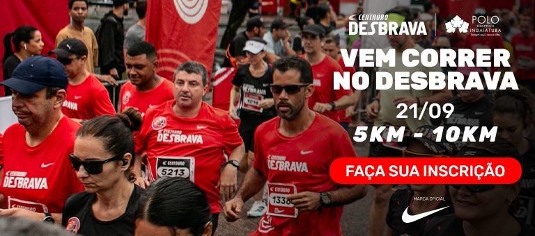 Corrida de rua Centauro Desbrava Indaiatuba Polo Shopping