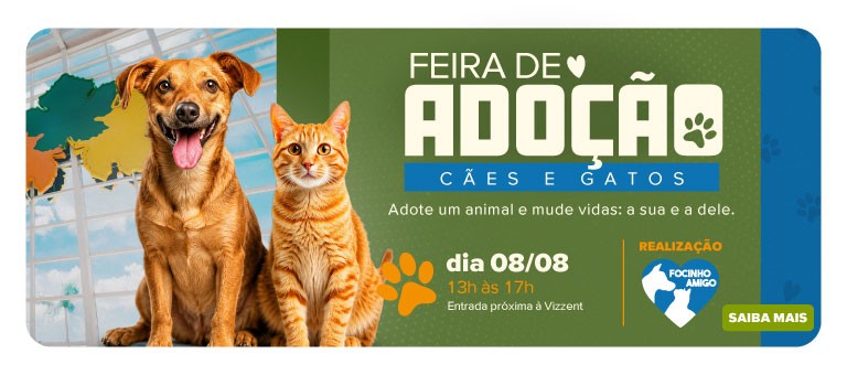 Feira de Adocao de Animais Focinho Amigo AGO 2026