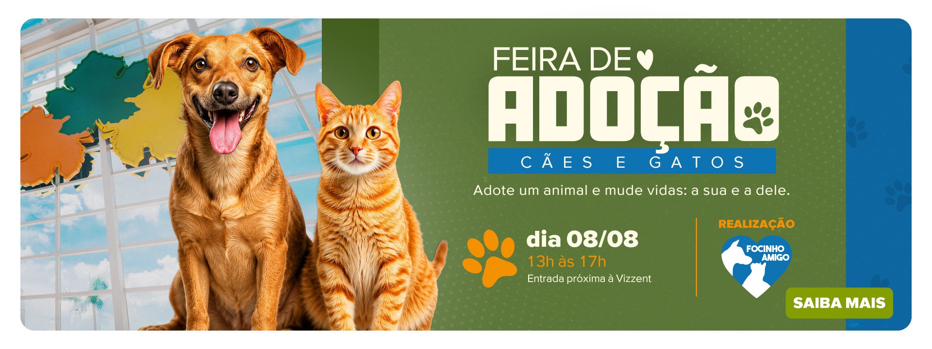 Feira de Adocao de Animais Focinho Amigo AGO 2026