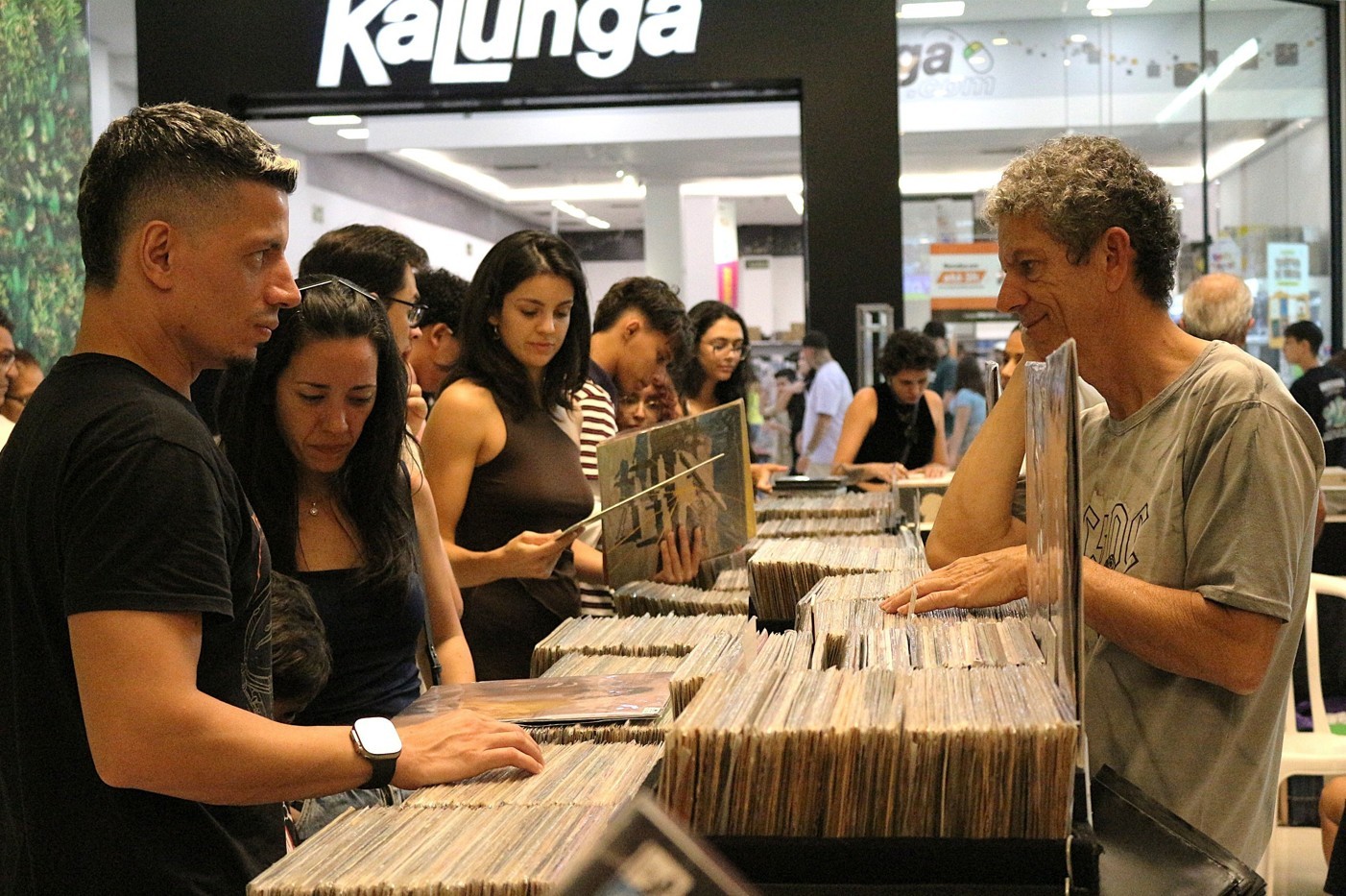 Feira de Discos Polo Shopping Indaiatuba