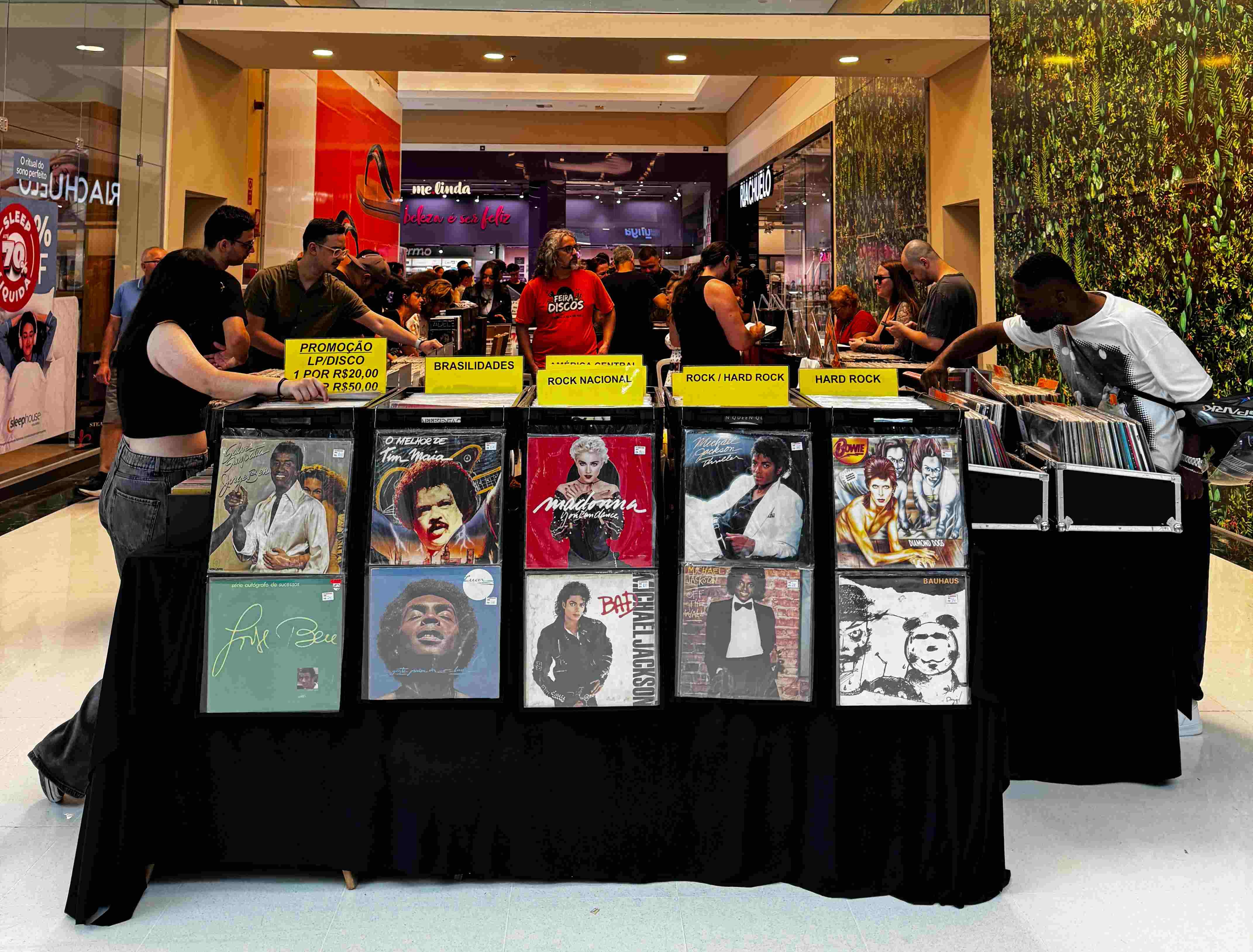 Feira de Discos Polo Shopping Indaiatuba