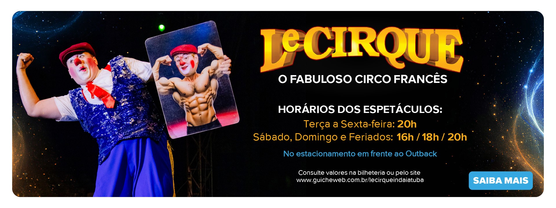 Le Cirque 2026  Polo Shopping Indaiatuba