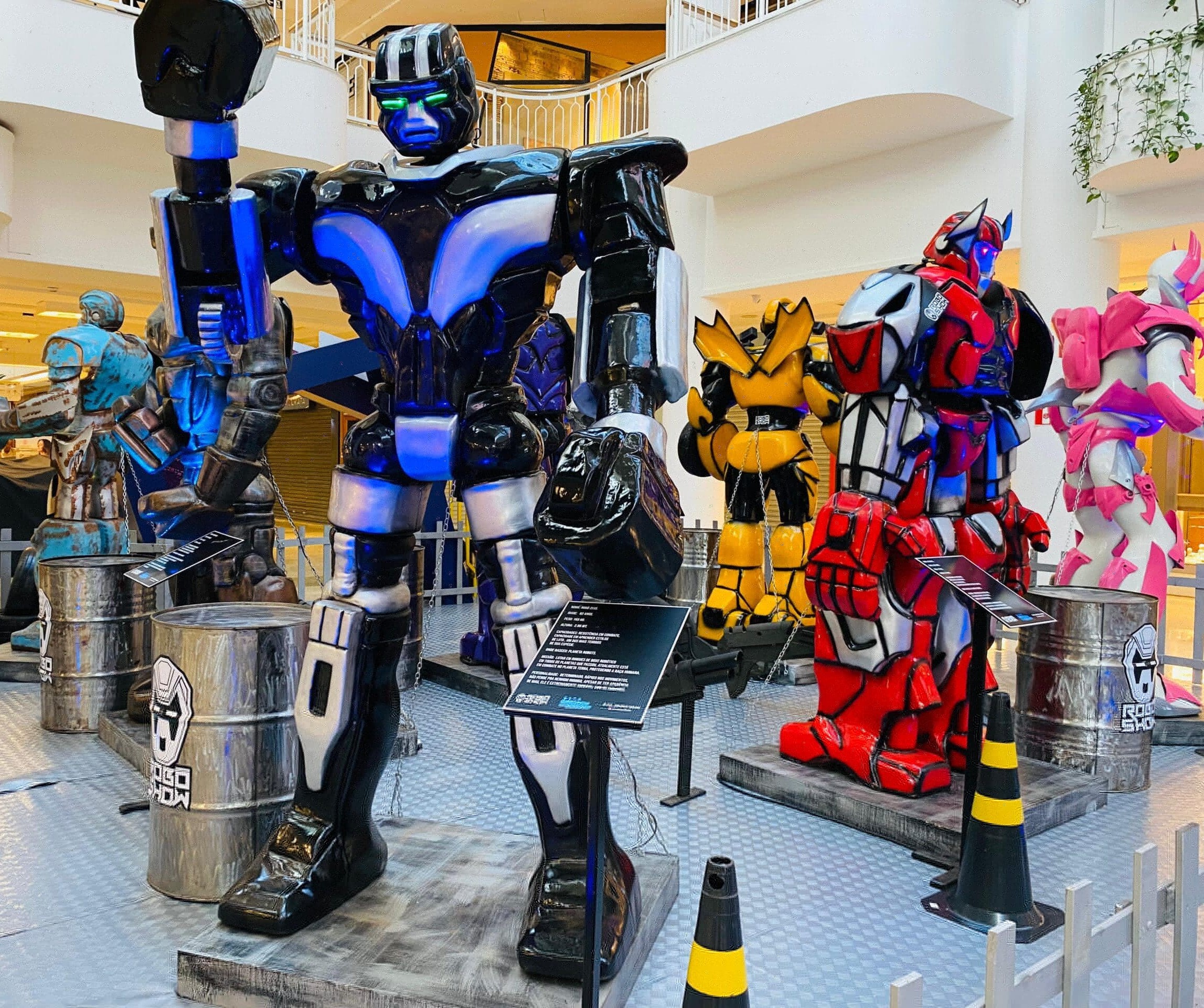 Mes da Crianca Polo Shopping Indaiatuba Exposicao de Robos