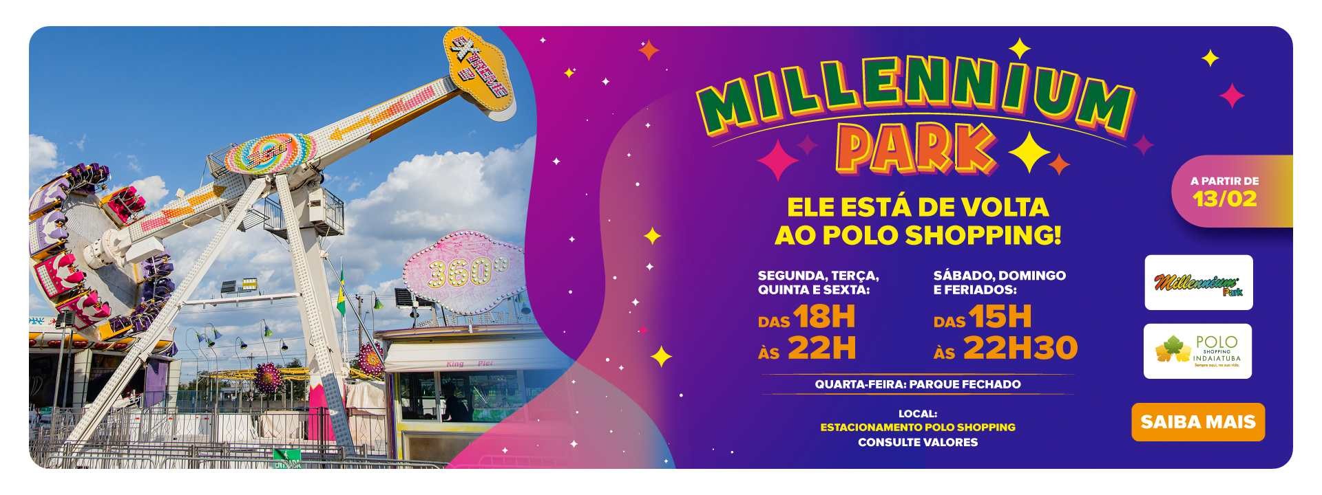 Millennium Parque Polo Shopping Indaiatuba 2026