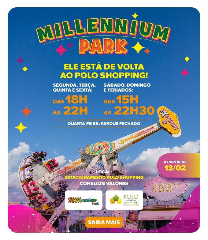 Millennium Parque Polo Shopping Indaiatuba 2026