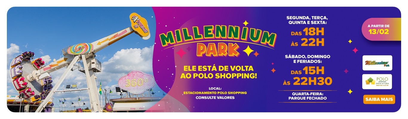 Millennium Parque Polo Shopping Indaiatuba 2026