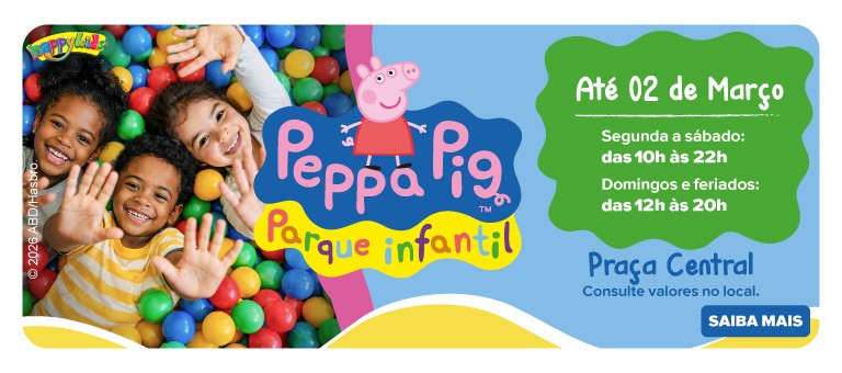 Peppa Pig Polo Shopping Indaiatuba