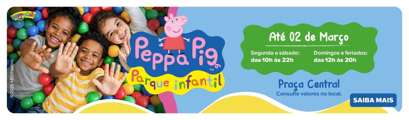Peppa Pig Polo Shopping Indaiatuba