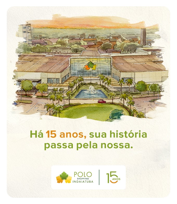 Polo Shopping Indaiatuba 15 Anos