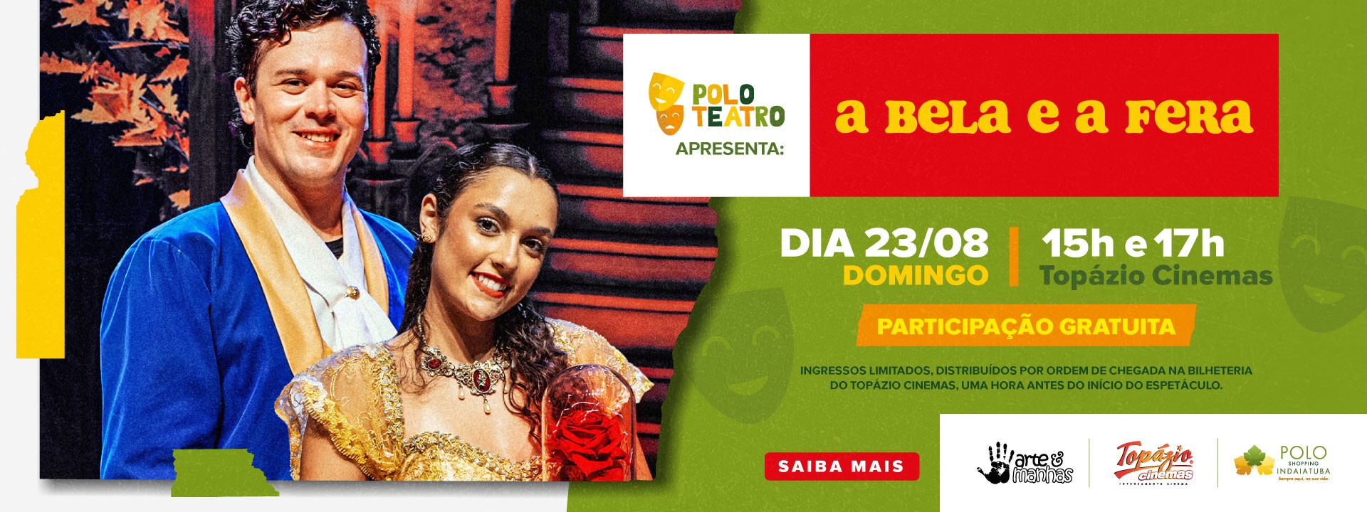 Polo Teatro A Bela e A Fera 2026
