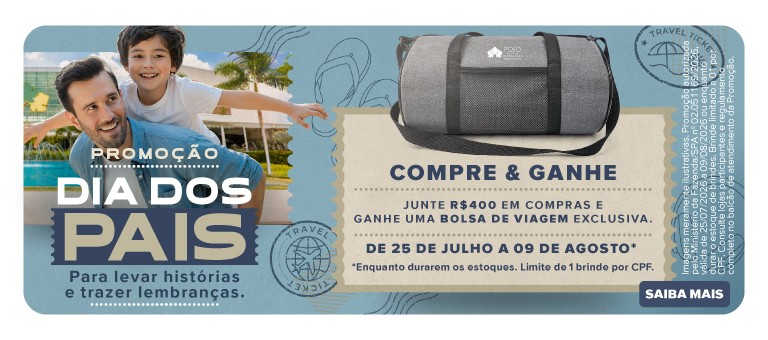 Promo Dia dos Pais Polo Shopping 2026