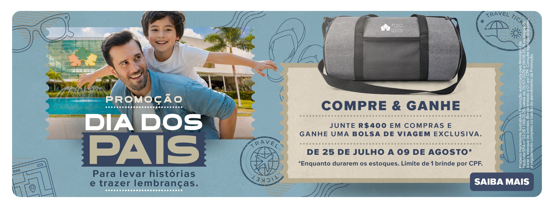 Promo Dia dos Pais Polo Shopping 2026