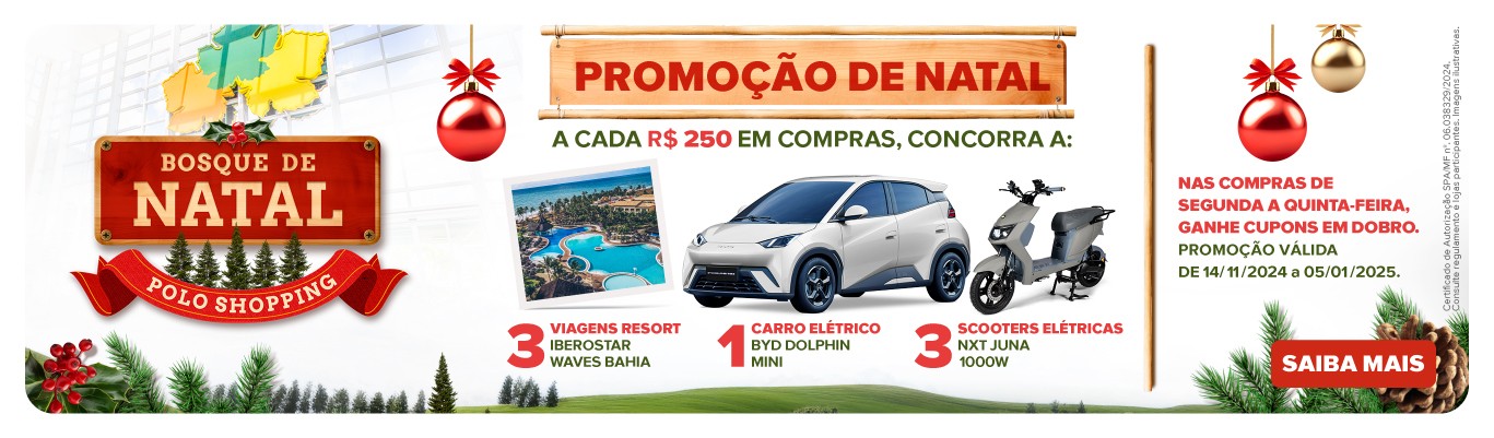 Promocao de Natal Polo Shopping Indaiatuba