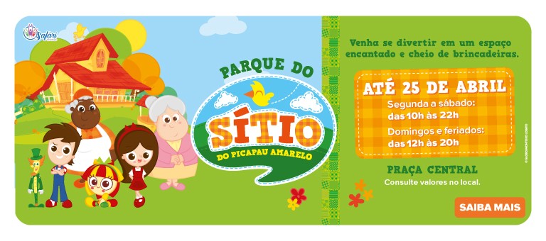 Sitio do Picapau Amarelo Polo Shopping Indaiatuba 2026