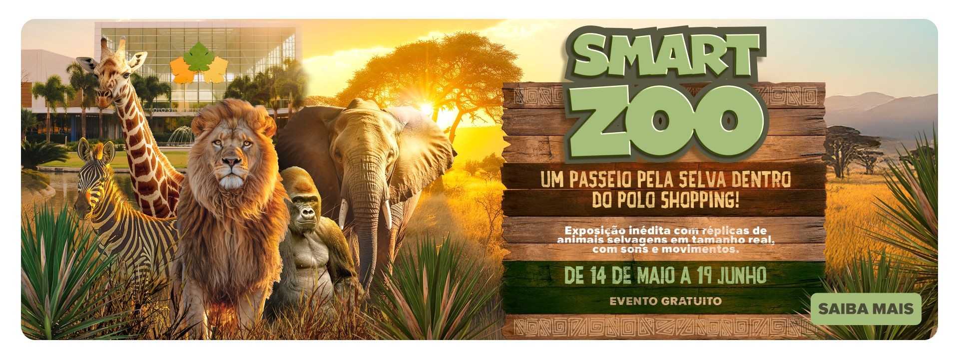 Smart Zoo Safari Polo Shopping