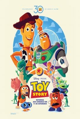 Toy Story 30 anos Topazio Cinemas Polo Shopping Indaiatuba