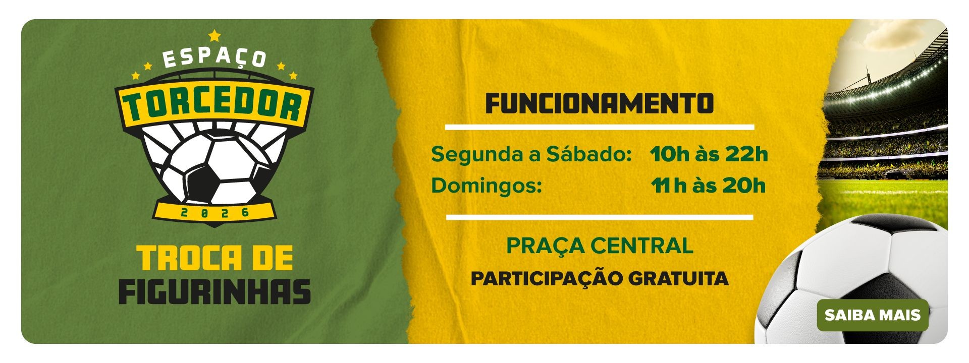 Troca de Figurinhas Polo Shopping Indaiatuba